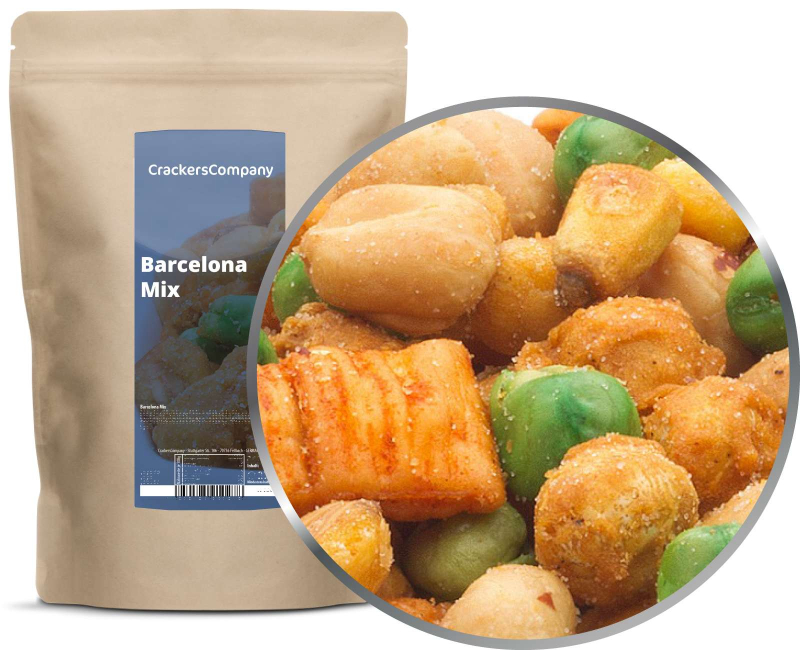 BARCELONA MIX ZIP Beutel 450g – ZIP-Beutel