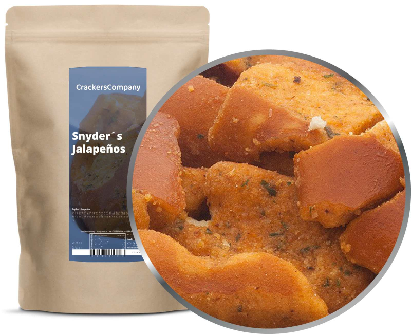 JALAPEÑOS PRETZEL ZIP bag 300g – ZIP pouch