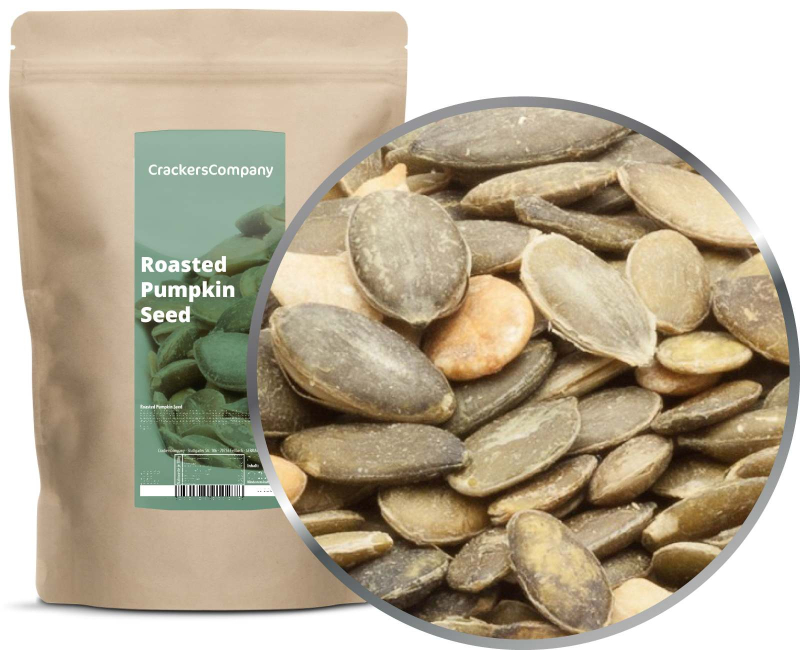 ROASTED PUMPKIN SEED ZIP bag 500g – ZIP pouch