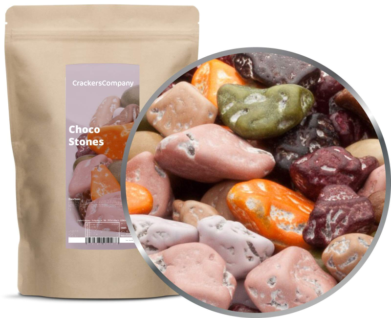 CHOCO STONES ZIP Beutel 750g – ZIP-Beutel