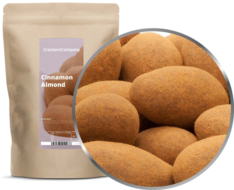 CINNAMON ALMOND ZIP bag 600g – ZIP pouch