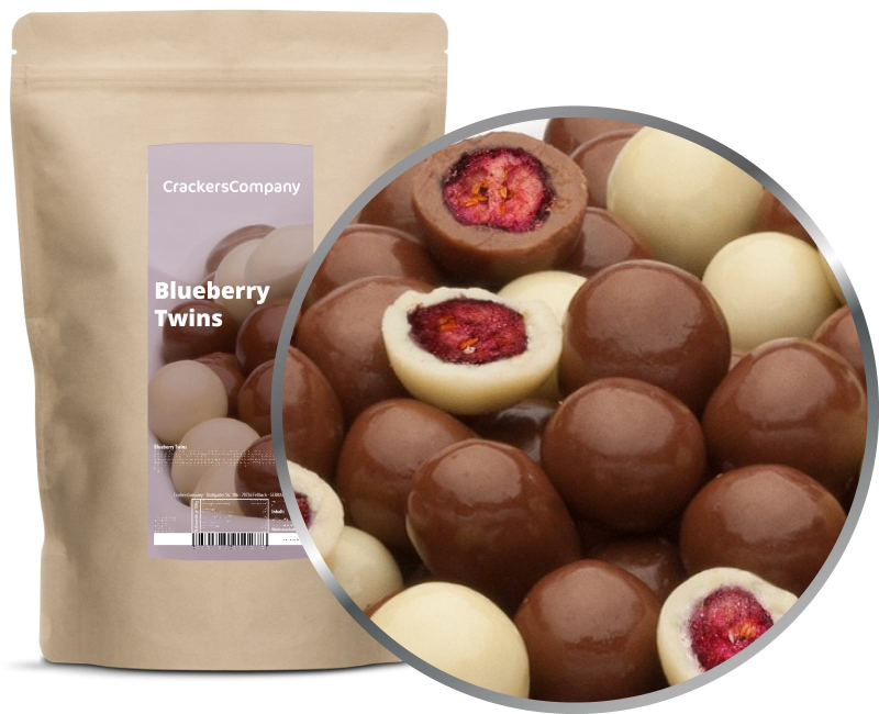 BLUEBERRY TWINS ZIP Beutel 550g – ZIP-Beutel
