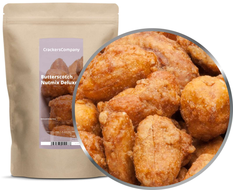 BUTTERSCOTCH NUTMIX DELUXE ZIP Beutel 450g – ZIP-Beutel