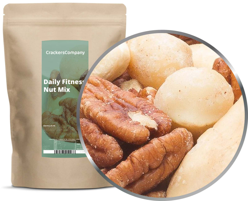 DAILY FITNESS NUT MIX ZIP Beutel 500g – ZIP-Beutel
