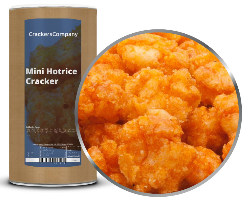 MINI HOTRICE CRACKER Membrandose groß 250g – Membrandose groß