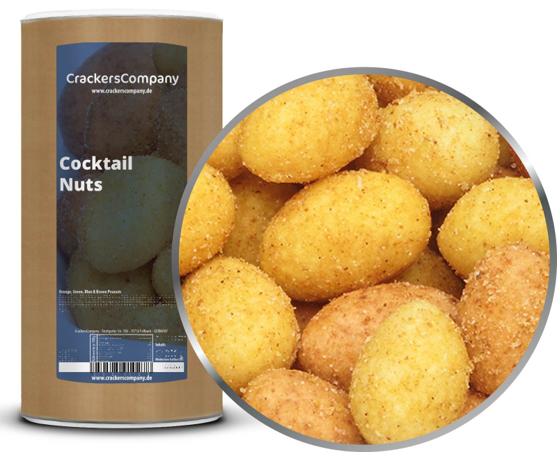 COCKTAIL NUTS Membrandose groß 500g – Membrandose groß