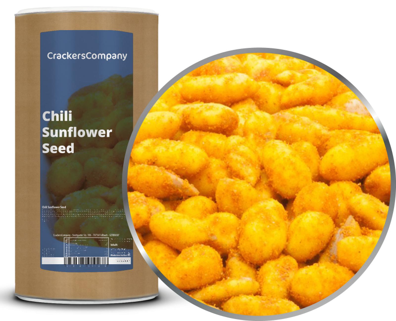 CHILI SUNFLOWER SEED Membrandose groß 650g – Membrandose groß