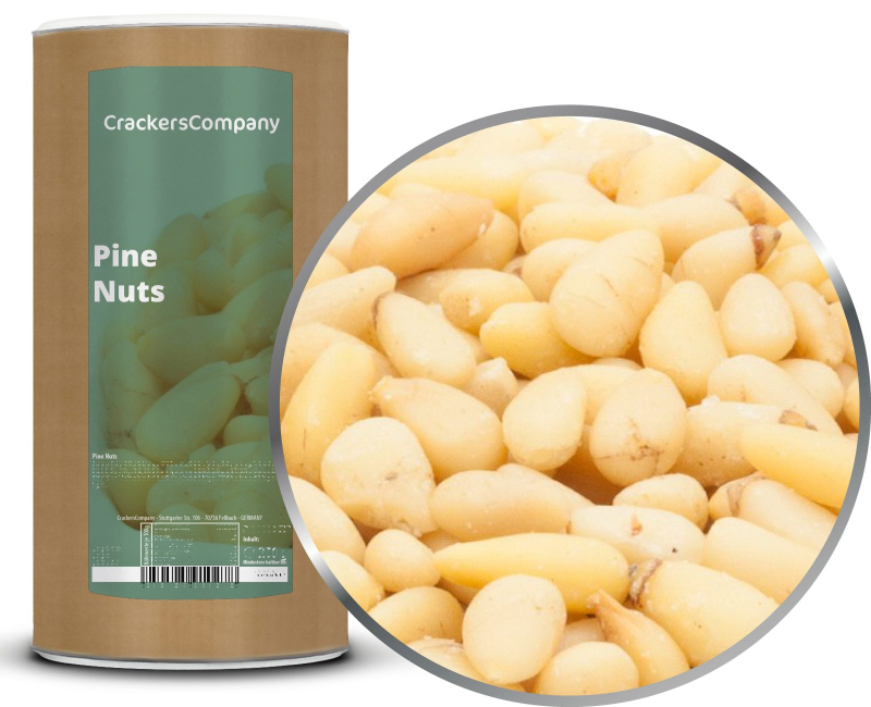 PINE NUTS Membrandose groß 700g – Membrandose groß