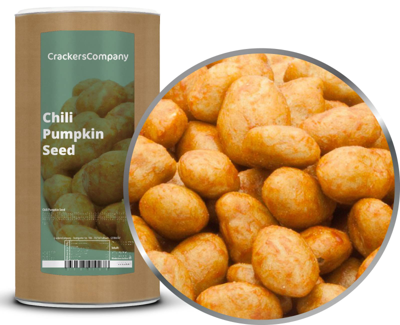 CHILI PUMPKIN SEED composite can large 550g – Large composite tin