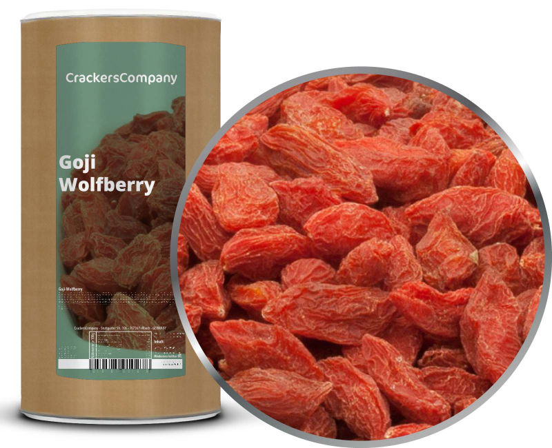 GOJI-WOLFBERRY Membrandose groß 550g – Membrandose groß