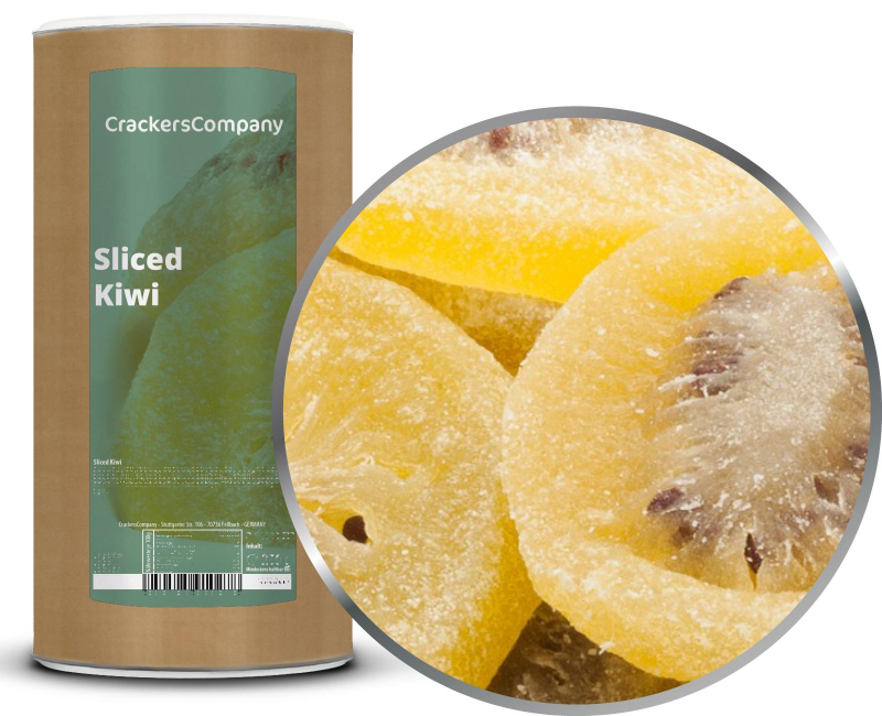 SLICED KIWI Membrandose groß 650g – Membrandose groß