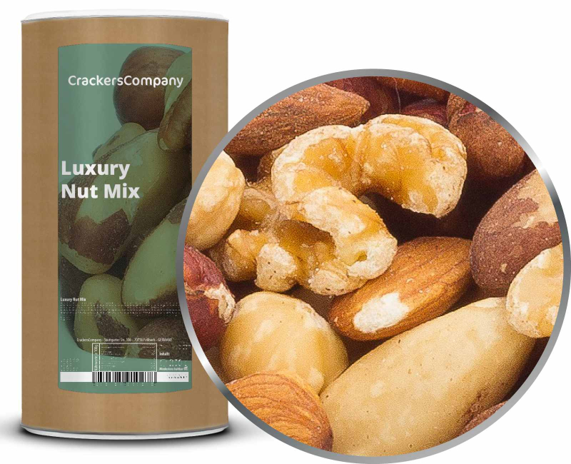 LUXURY NUT MIX Membrandose groß 700g – Membrandose groß