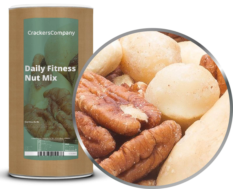 DAILY FITNESS NUT MIX Membrandose groß 650g – Membrandose groß
