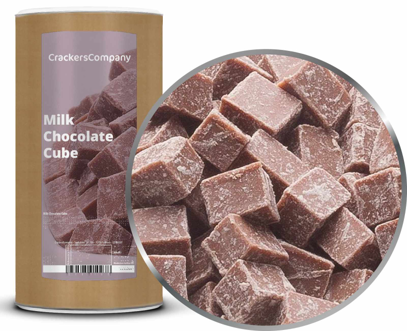 MILK CHOCOLATE CUBE Membrandose groß 800g – Membrandose groß
