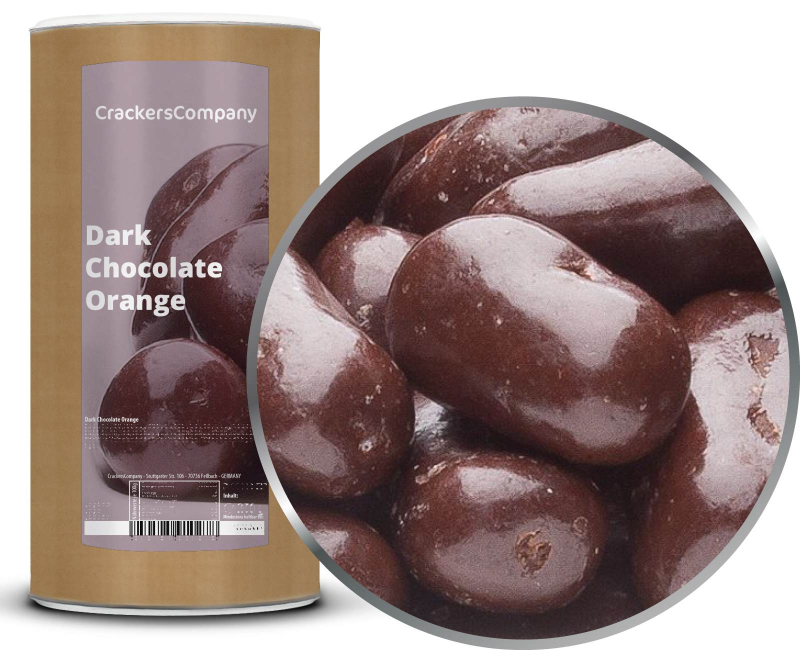 DARK CHOCOLATE ORANGE Membrandose groß 1kg – Membrandose groß