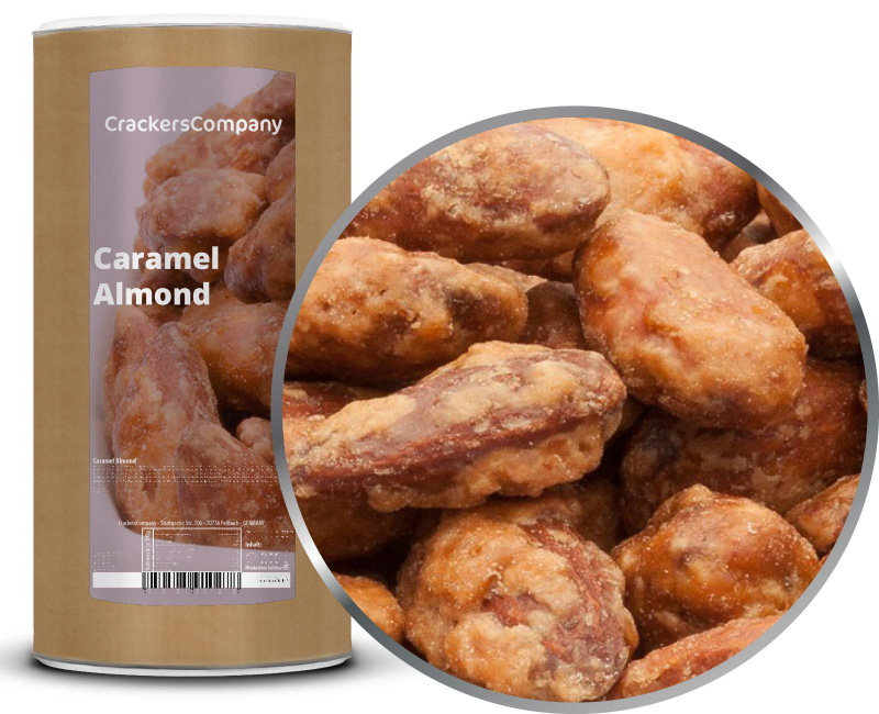 CARAMEL ALMOND Membrandose groß 700g – Membrandose groß