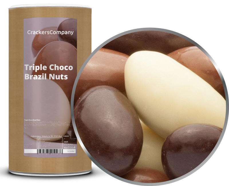 TRIPLE CHOCO BRAZIL NUTS composite can large 800g – Large composite tin