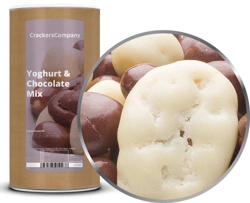 YOGHURT & CHOCOLATE MIX Membrandose groß 850g – Membrandose groß