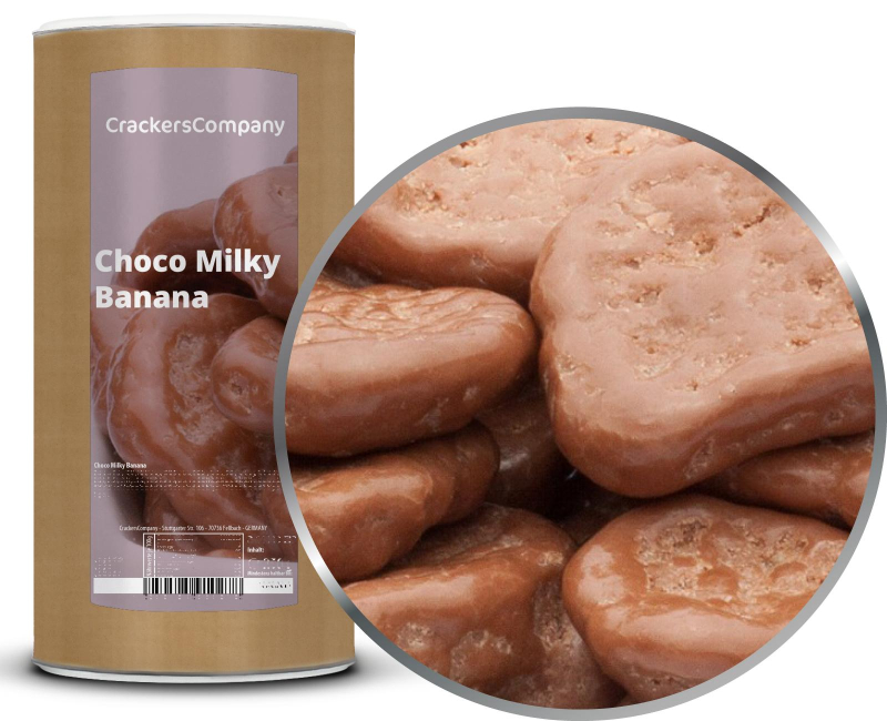 CHOCO MILKY BANANA Membrandose groß 650g – Membrandose groß
