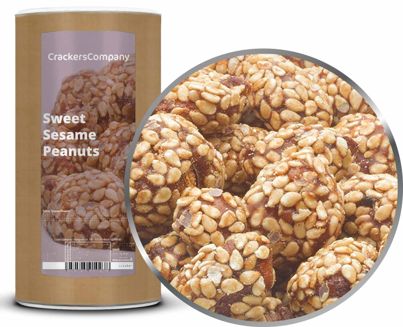 SWEET SESAME PEANUTS Membrandose groß 650g – Membrandose groß