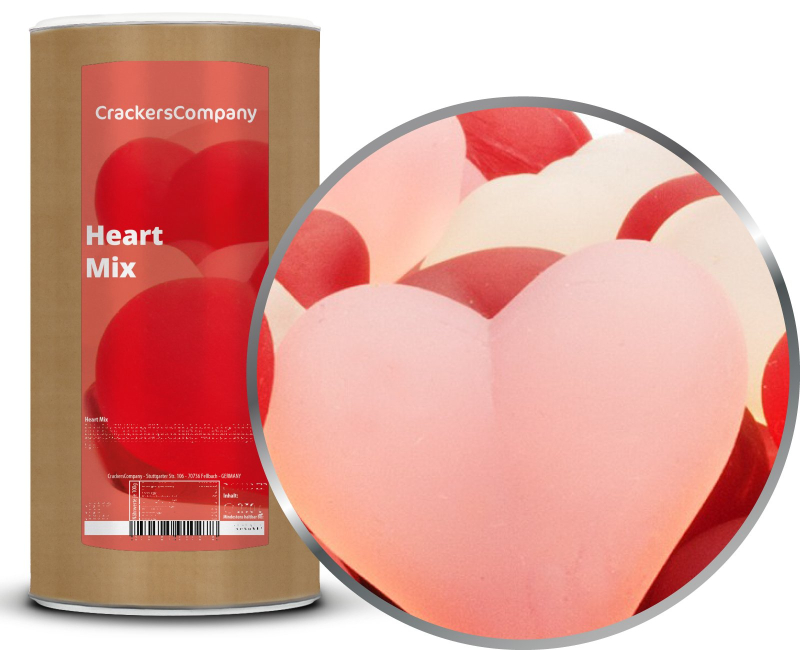 HEART MIX Membrandose groß 900g – Membrandose groß