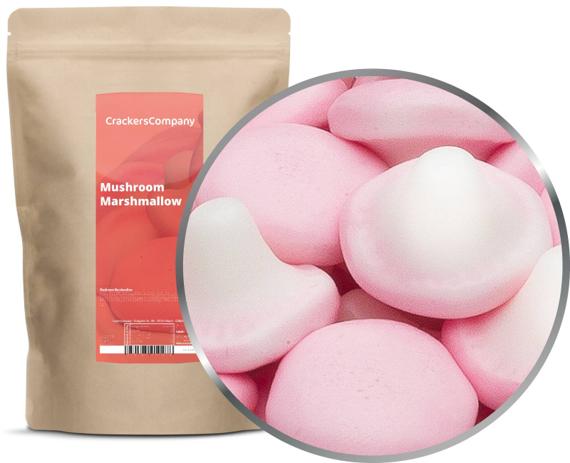 MUSHROOM MARSHMALLOW ZIP bag 500g – ZIP pouch