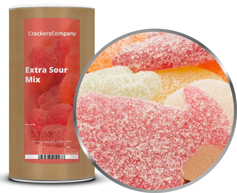 EXTRA SOUR MIX composite can large 750g – Large composite tin