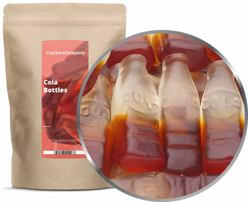COLA BOTTLES ZIP bag 750g – ZIP pouch