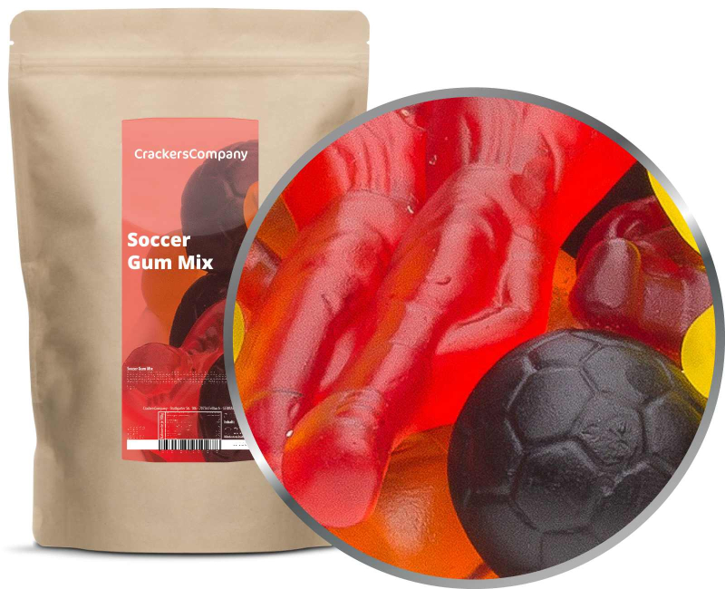 SOCCER GUM MIX ZIP Beutel 800g – ZIP-Beutel