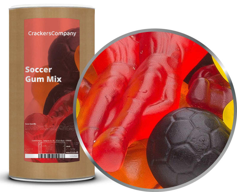 SOCCER GUM MIX Membrandose groß 1kg – Membrandose groß