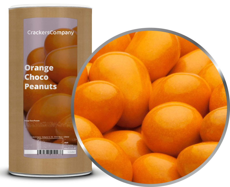 ORANGE CHOCO PEANUTS Membrandose groß 950g – Membrandose groß