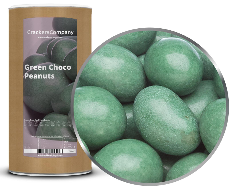 GREEN CHOCO PEANUTS Membrandose groß 950g – Membrandose groß