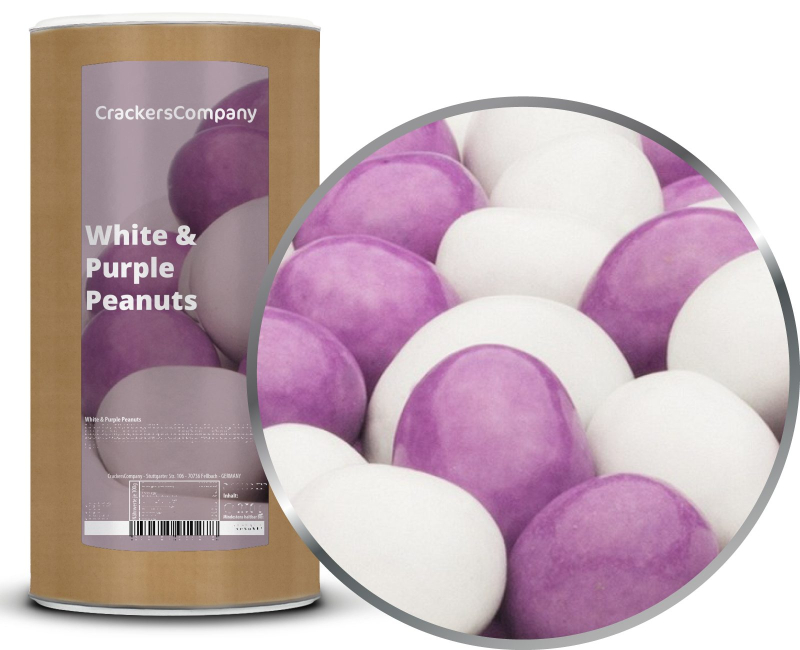 WHITE & PURPLE PEANUTS composite can large 950g – Large composite tin