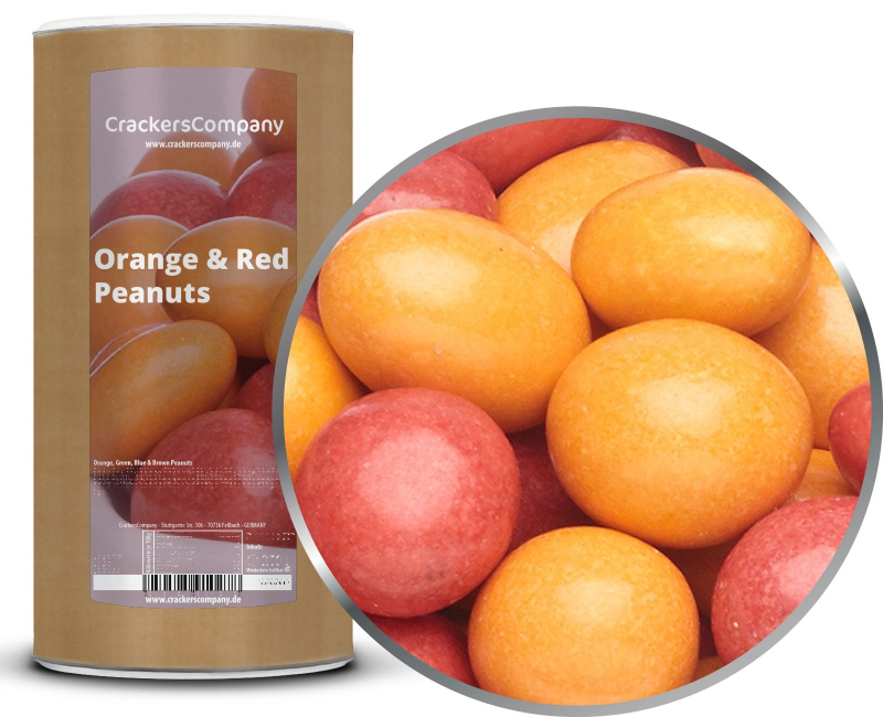 ORANGE & RED PEANUTS composite can large 950g – Large composite tin