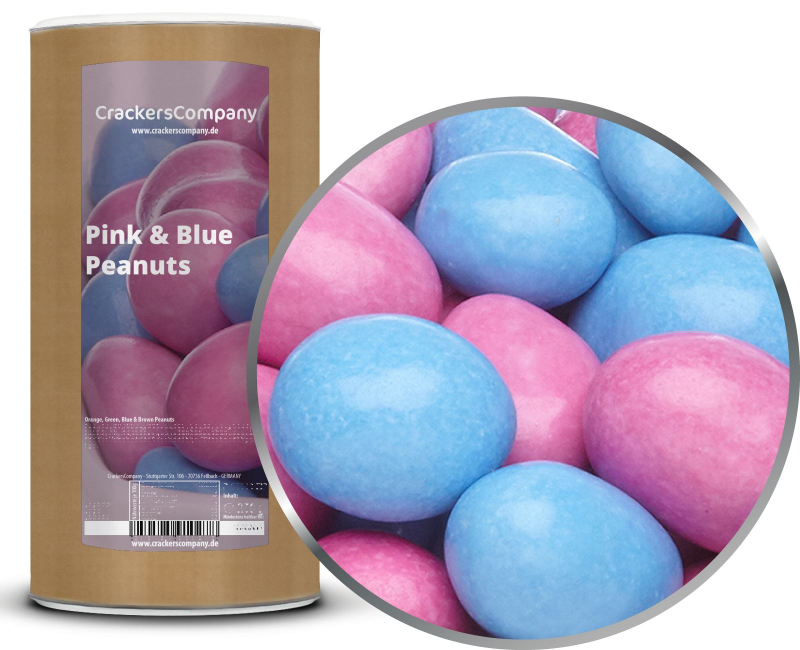 PINK & BLUE PEANUTS composite can large 950g – Large composite tin