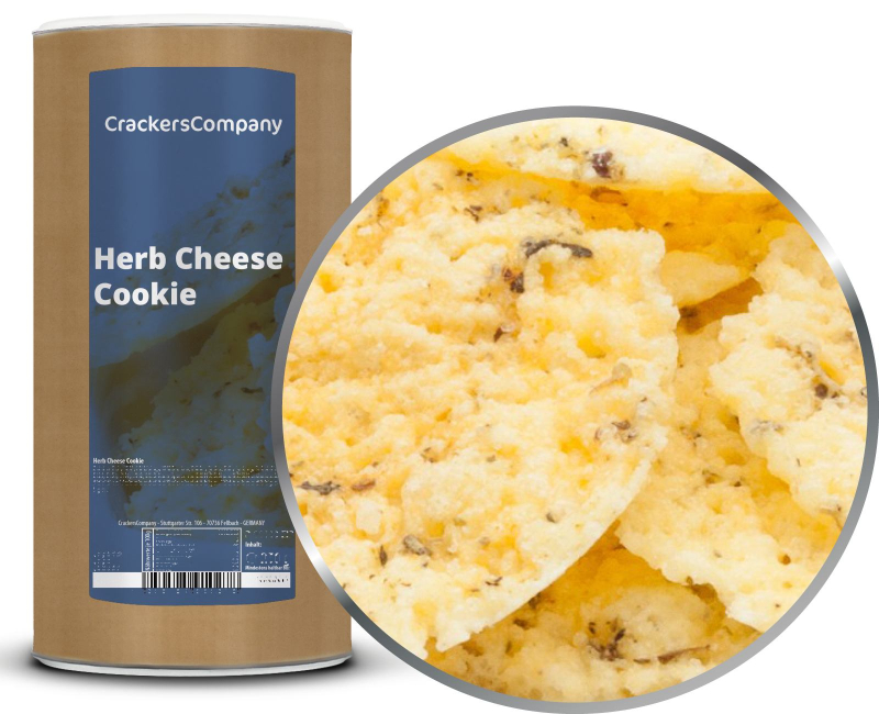 HERB CHEESE COOKIE composite can large 200g – Large composite tin