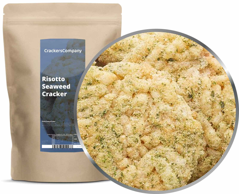 RISOTTO SEAWEED CRACKER ZIP bag 125g – ZIP pouch