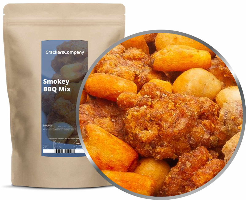 SMOKEY BBQ MIX ZIP bag 350g – ZIP pouch