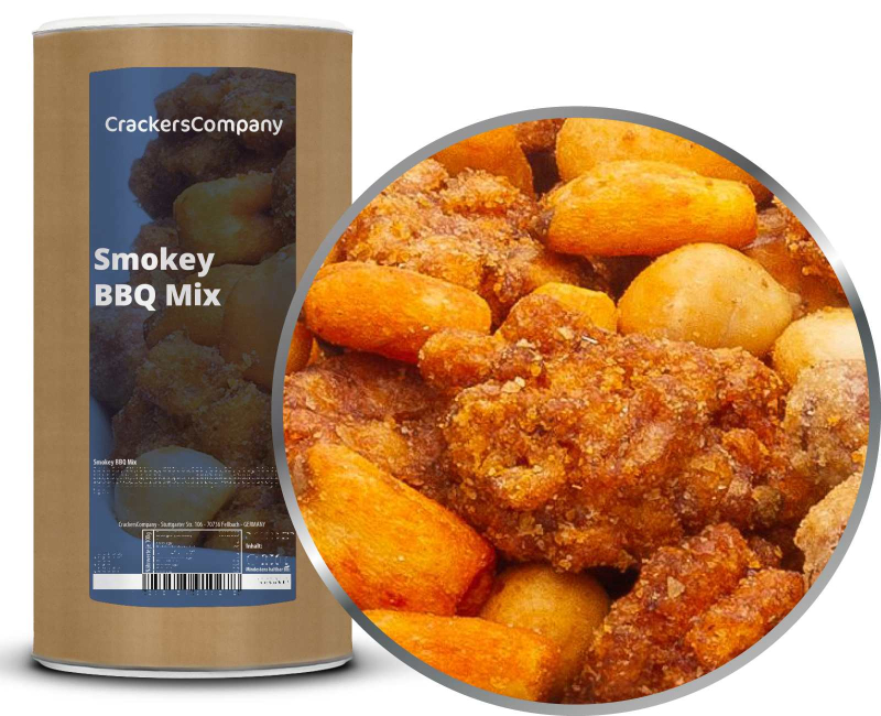 SMOKEY BBQ MIX composite can large 450g – Large composite tin