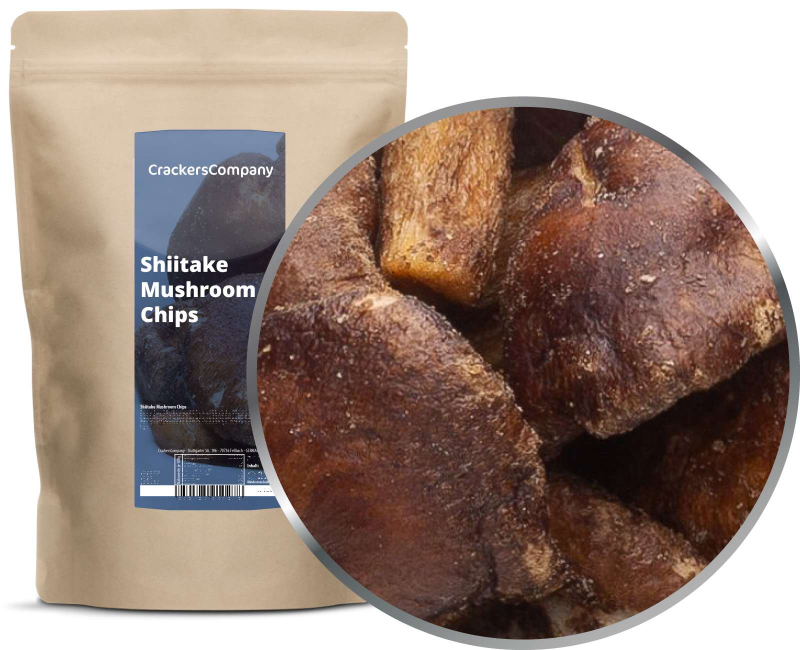 SHIITAKE MUSHROOM CHIPS ZIP Beutel 150g – ZIP-Beutel