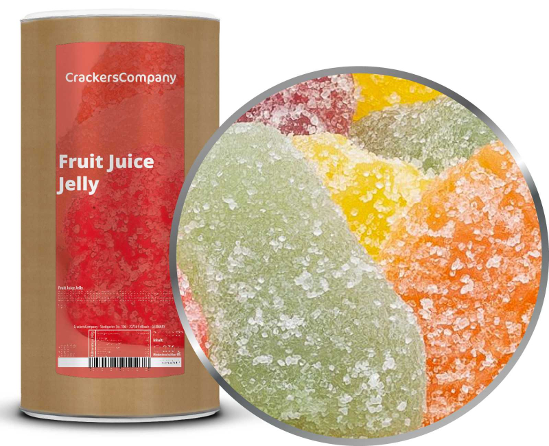 FRUIT JUICE JELLY composite can large 1kg – Large composite tin