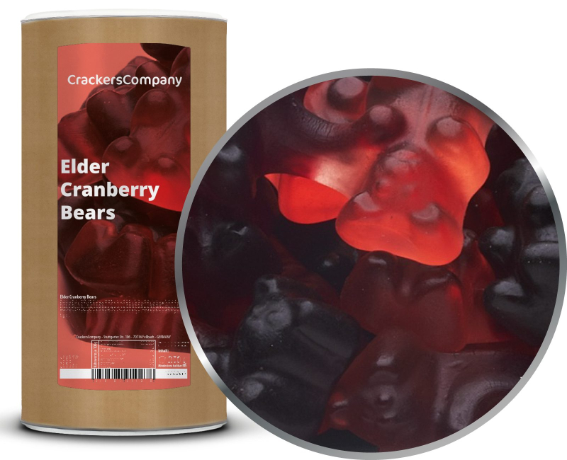 ELDER CRANBERRY BEARS composite can large 950g – Large composite tin