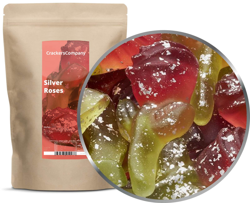 SILVER ROSES ZIP Beutel 700g – ZIP-Beutel