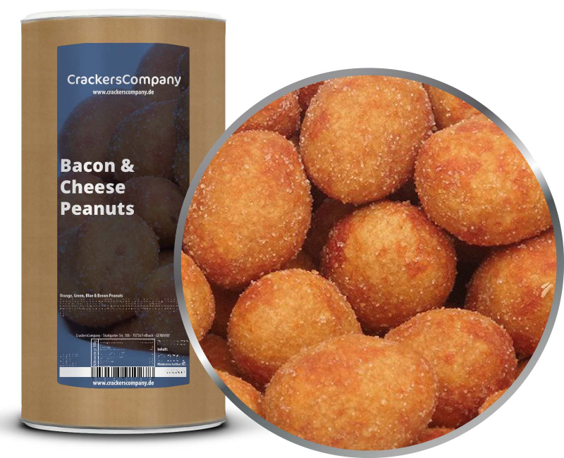 BACON & CHEESE PEANUTS Membrandose groß 600g – Membrandose groß