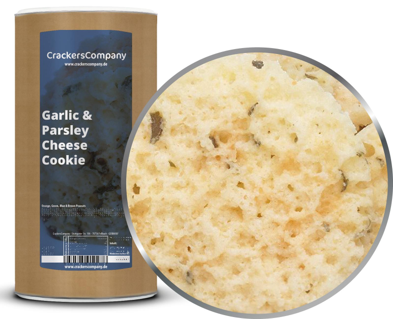 GARLIC & PARSLEY CHEESE COOKIE Membrandose groß 200g – Membrandose groß