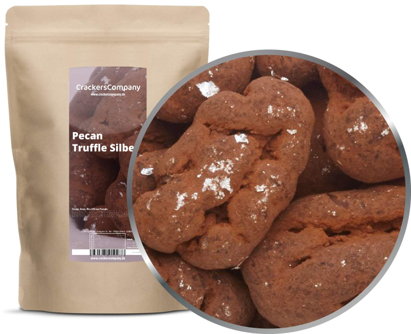 PECAN TRUFFLE SILBER ZIP bag 500g – ZIP pouch