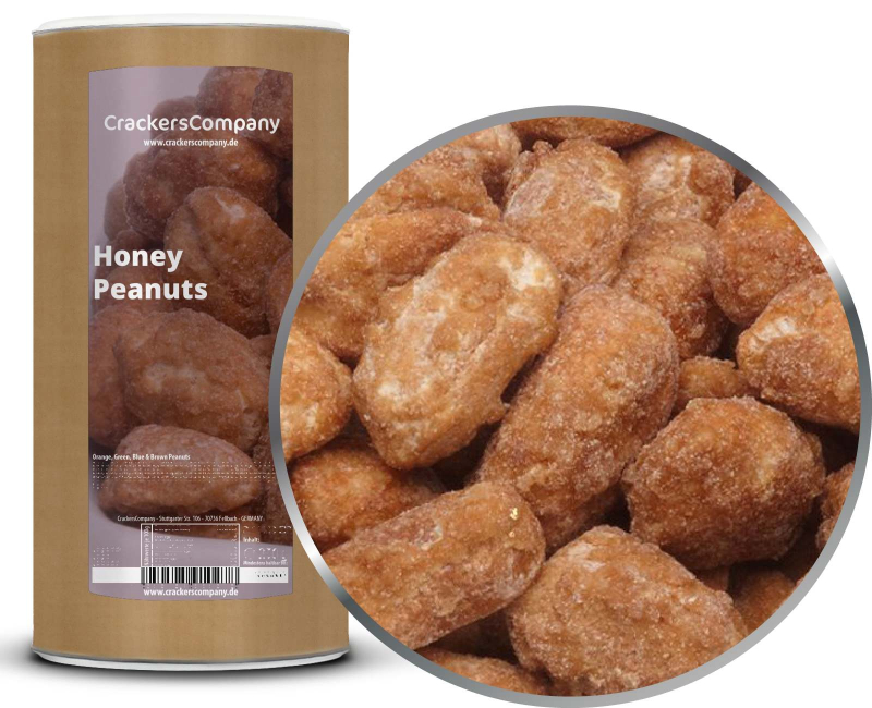 HONEY PEANUTS Membrandose groß 700g – Membrandose groß