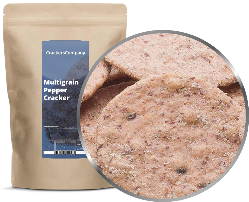 SESAME PEPPER CRACKER  ZIP Beutel 175g – ZIP-Beutel