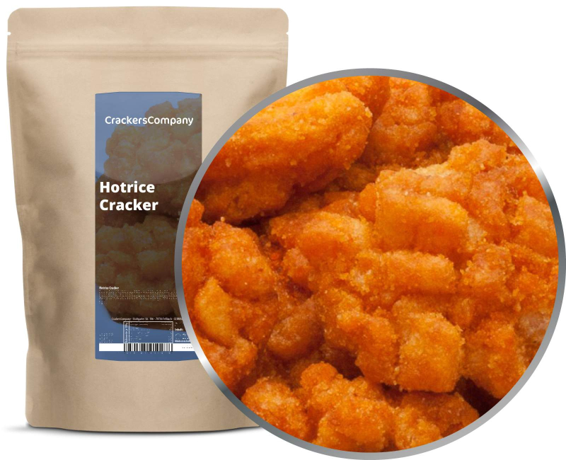 HOTRICE CRACKER ZIP bag 150g – ZIP pouch
