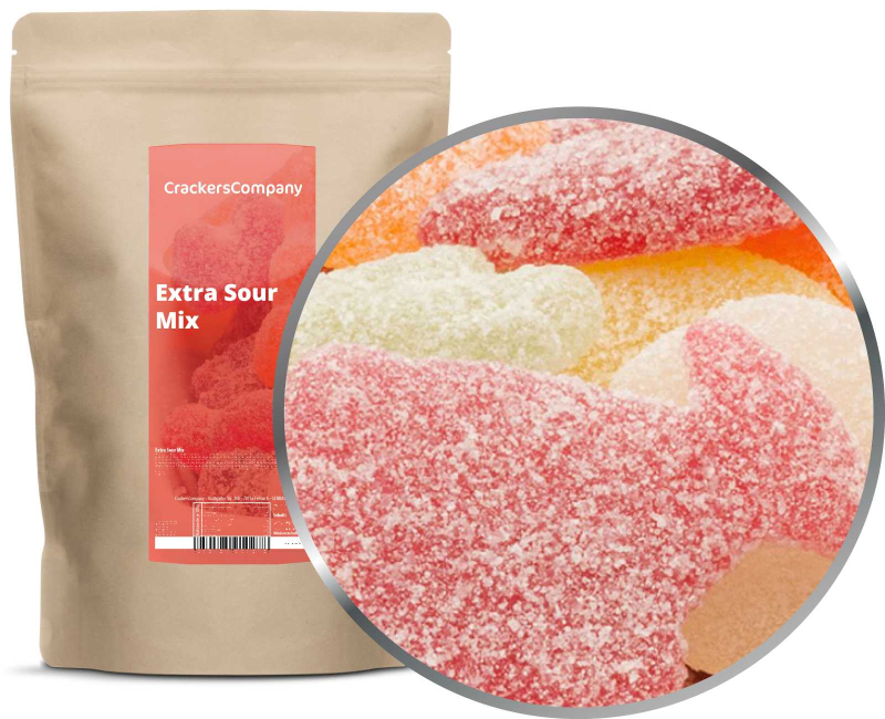 EXTRA SOUR MIX ZIP bag 700g – ZIP pouch